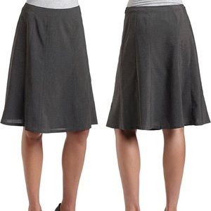NWT Calvin Klein Modern Essentials Grey A Line Skirt — US 8